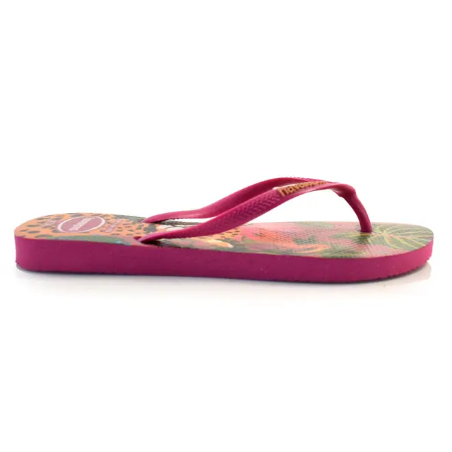 Chinelo Feminino Havaianas Slim Summer Bliss Rosa 4149813