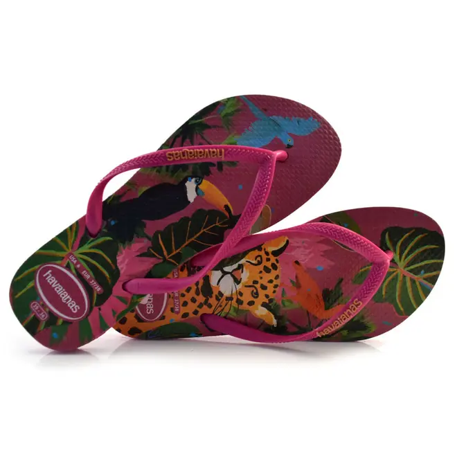 Chinelo Feminino Havaianas Slim Summer Bliss Rosa 4149813