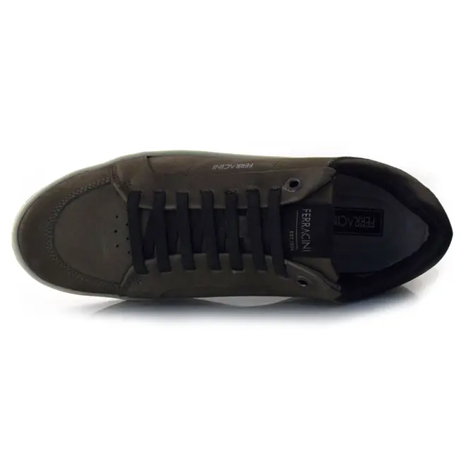 Sapatênis Masculino de Couro Ferracini Vox Preto 8050