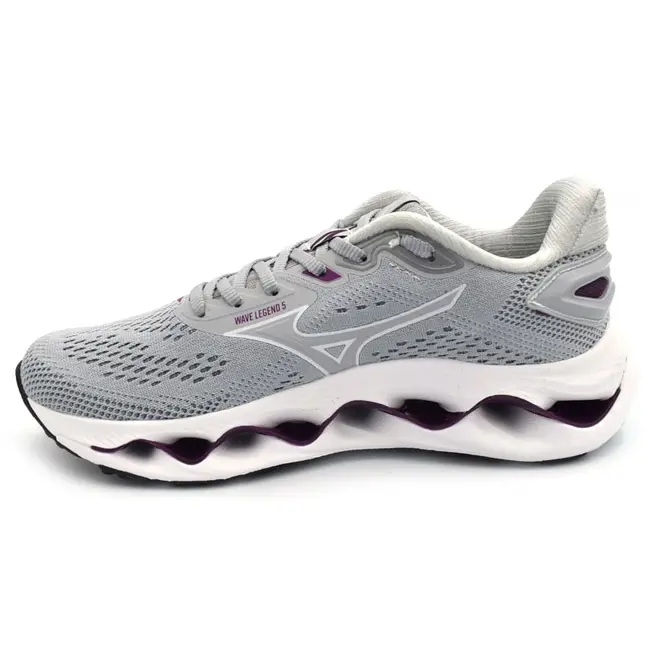 Tênis Feminino Mizuno Legend 5 Cinza 101132132