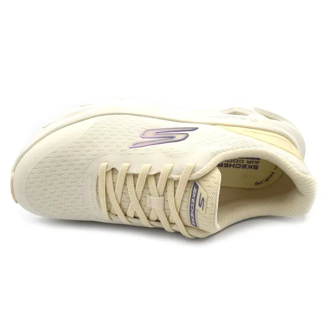 Tênis Feminino Skechers Glide Step Creme 129826