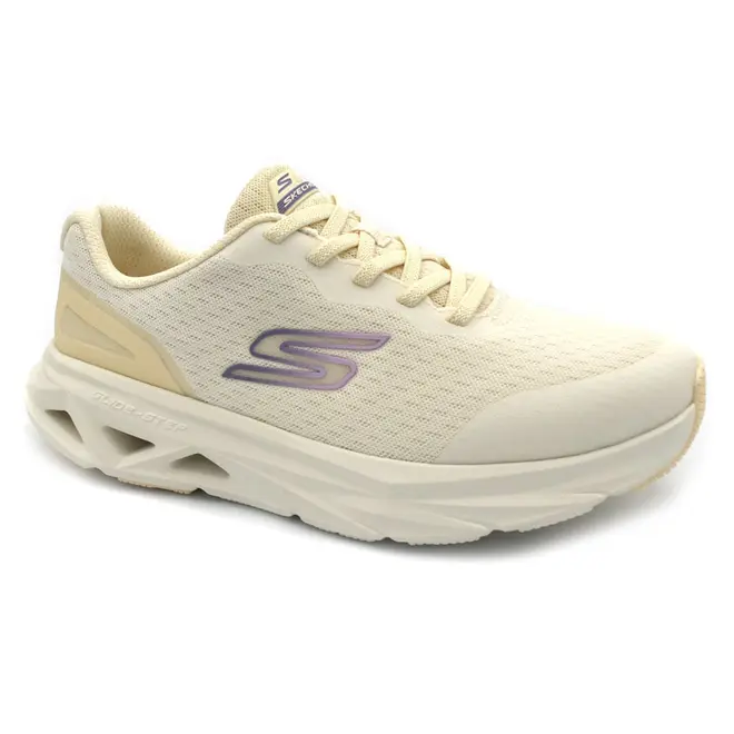 Tênis Feminino Skechers Glide Step Creme 129826
