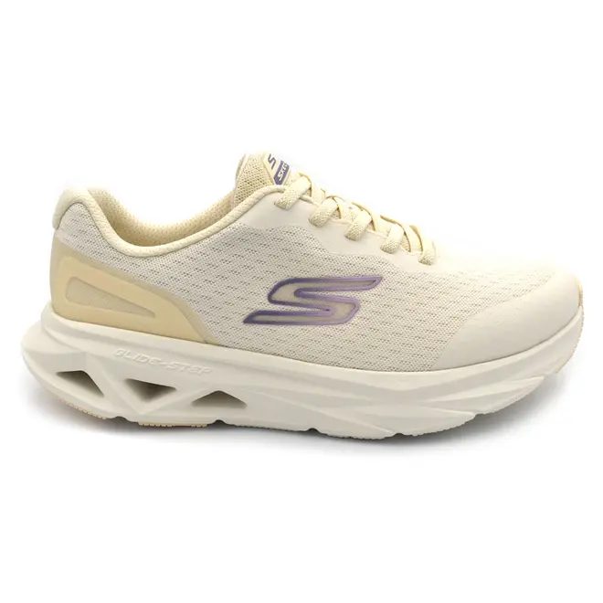 Tênis Feminino Skechers Glide Step Creme 129826