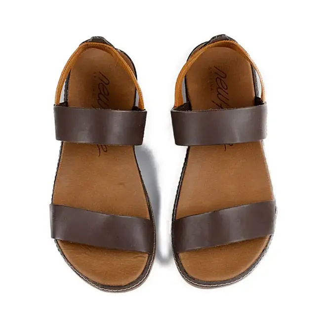 Sandália Flat New Face Feminina Cacau
