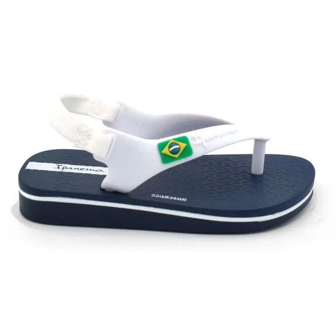 Chinelo de Bebê Ipanema Brasil Azul 27046