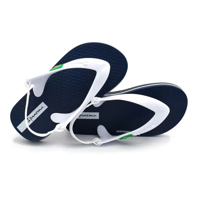 Chinelo de Bebê Ipanema Brasil Azul 27046