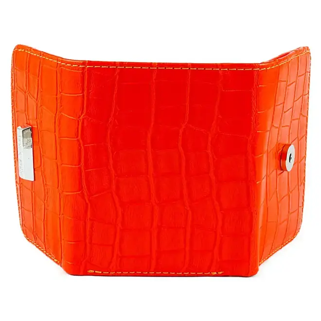 Carteira Feminina Croco Itapuã Laranja