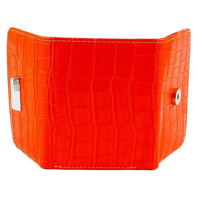 Carteira Feminina Croco Itapuã Laranja