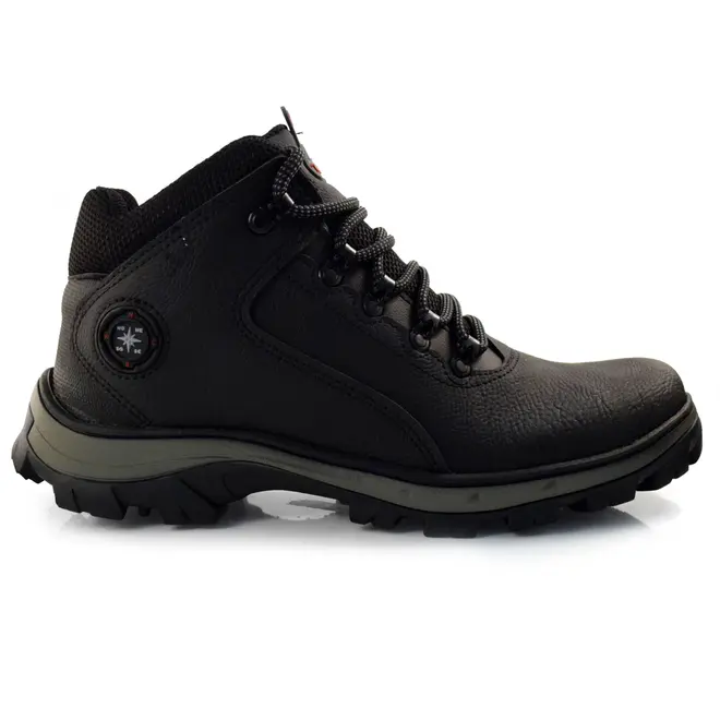 Coturno Masculino West Line Preto 140