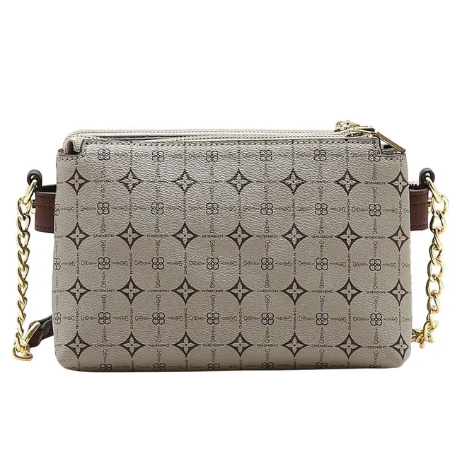 Bolsa Transversal Feminina Chenson Bege 3485480