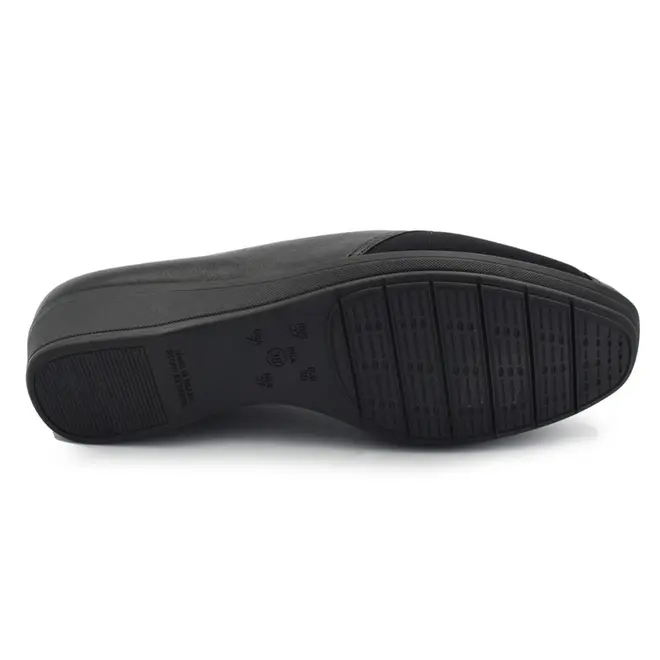 Sapatilha Anabela Feminina Comfortflex Preto 2694303