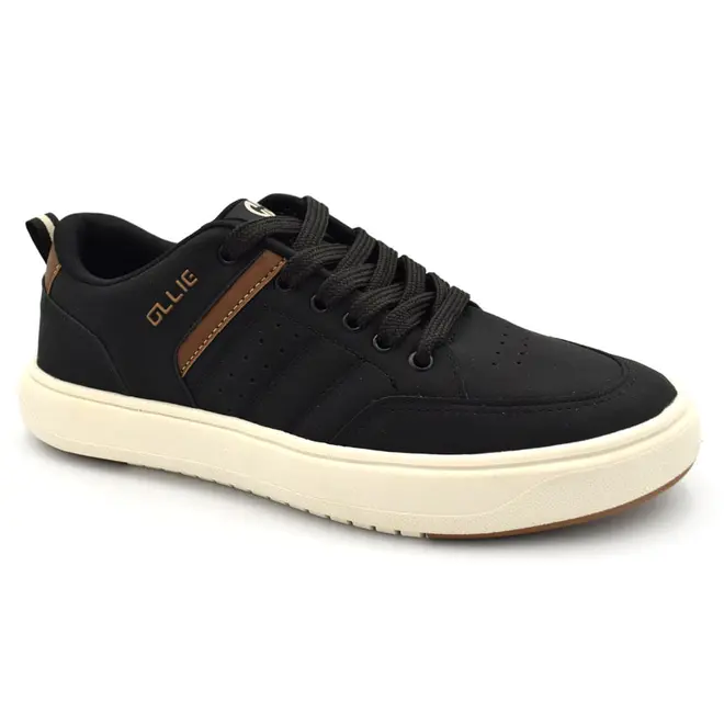Sapatênis Masculino Ollie Monaco 2 Preto MONACO 2
