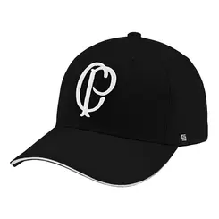 Boné de Aba Curva Oficial do Corinthians Supercap Preto 37841