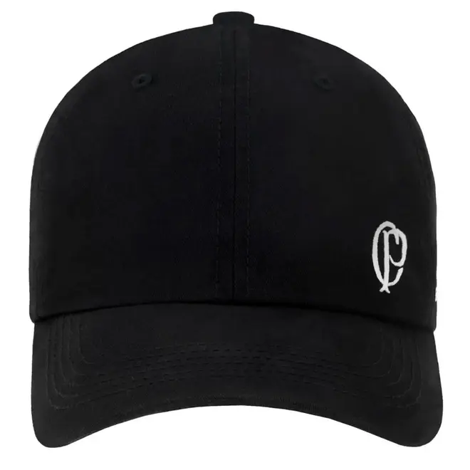 Boné de Aba Curva Oficial do Corinthians Supercap Preto 37842