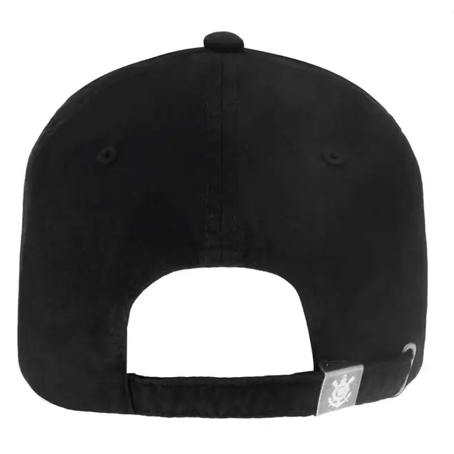 Boné de Aba Curva Oficial do Corinthians Supercap Preto 37842