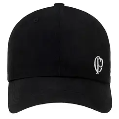Boné de Aba Curva Oficial do Corinthians Supercap Preto 37842