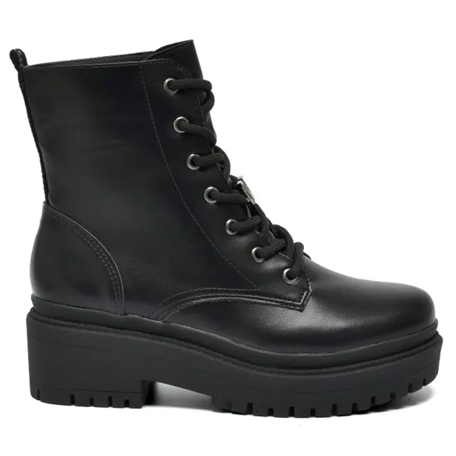 Coturno Feminino Via Marte Preto 005-004-01