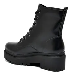 Coturno Feminino Via Marte Preto 005-004-01