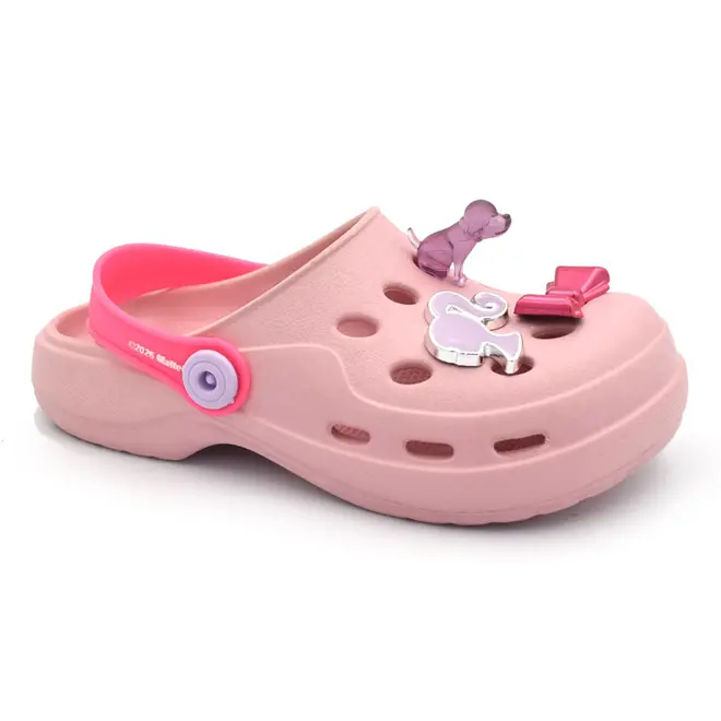 Babuche de Menina Grendene Barbie Switch do 25 ao 34 Rosa 23491