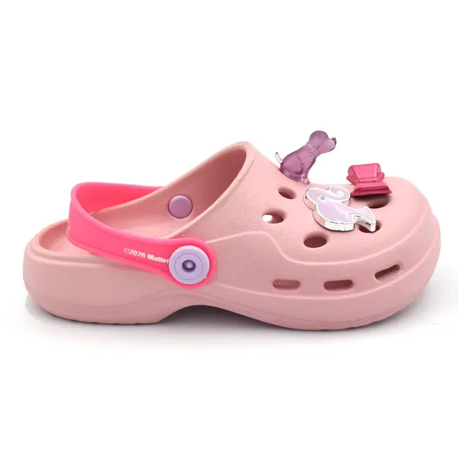 Babuche de Menina Grendene Barbie Switch do 25 ao 34 Rosa 23491