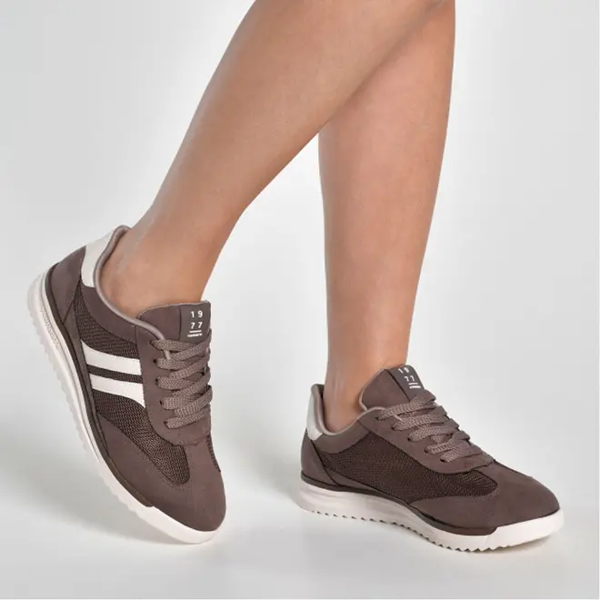 Tênis Casual Feminino Via Marte Marrom 226-011-15