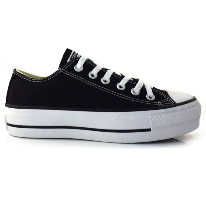 Tênis Converse All Star Flatform Preto Original Preto CT04950001