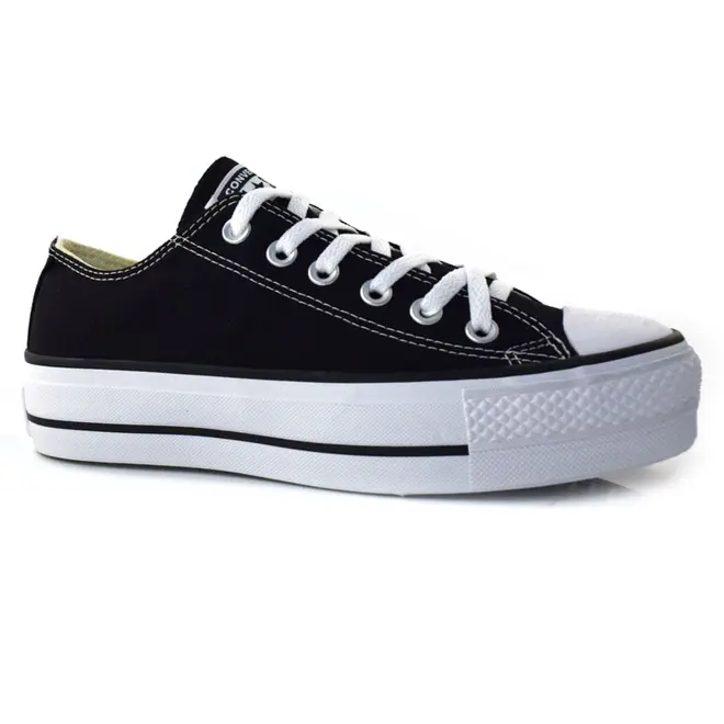 Tênis Converse All Star Flatform Preto Original Preto CT04950001