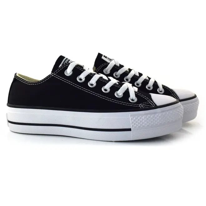 Tênis Converse All Star Flatform Preto Original Preto CT04950001