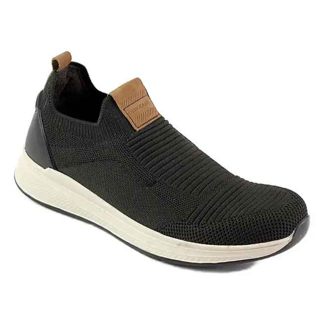 Sapatênis Democrata Knit Journey Extra Soft Masculino Preto