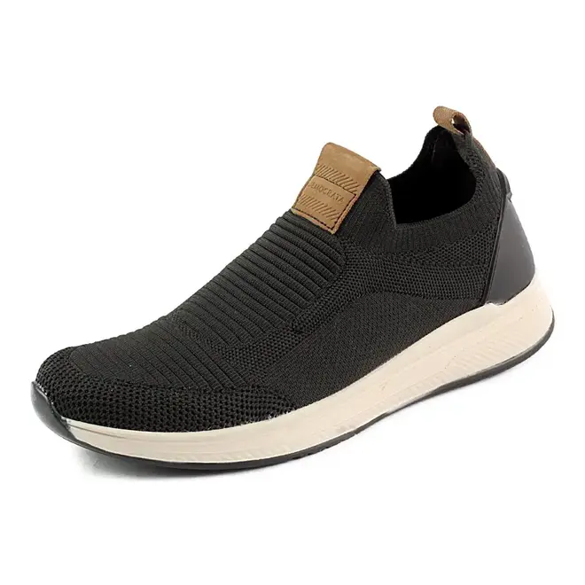 Sapatênis Democrata Knit Journey Extra Soft Masculino Preto