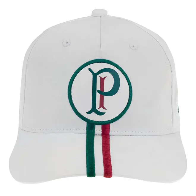 Boné de Aba Curva Oficial do Palmeiras Supercap Branco 37820