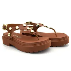 Papete Feminina Vizzano Marrom 6499.134.29918