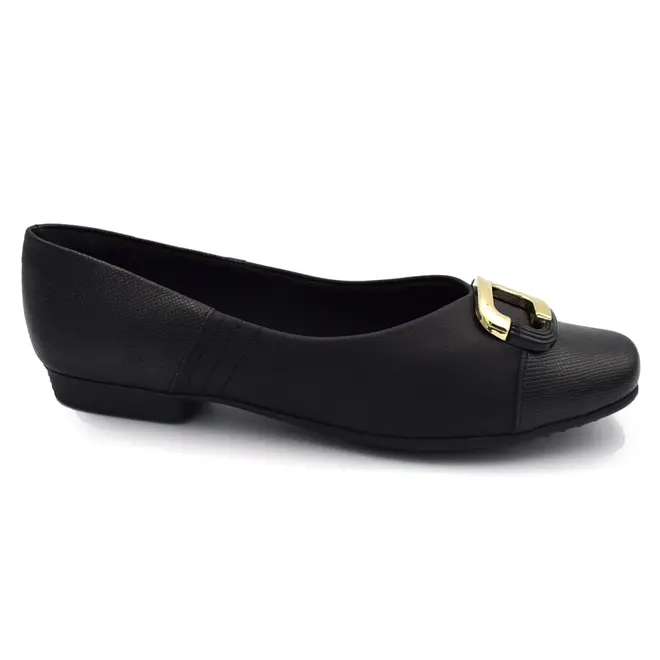 Sapatilha Feminina Piccadilly Preto 250262