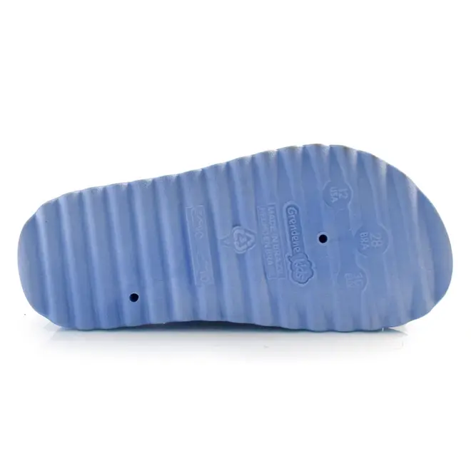 Sandália Rasteira Infantil Stitch Grendene Disney Summer Azul 23198