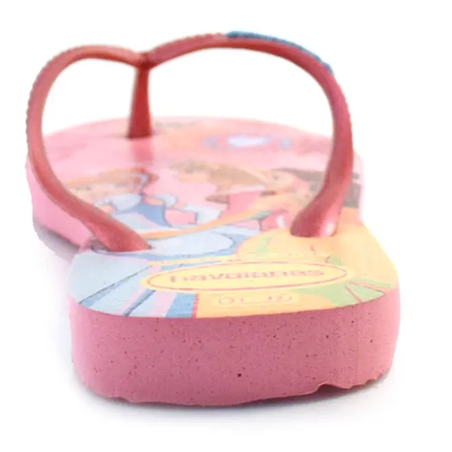 Chinelo Havaianas Kids Slim Princesas Rosa 4123328