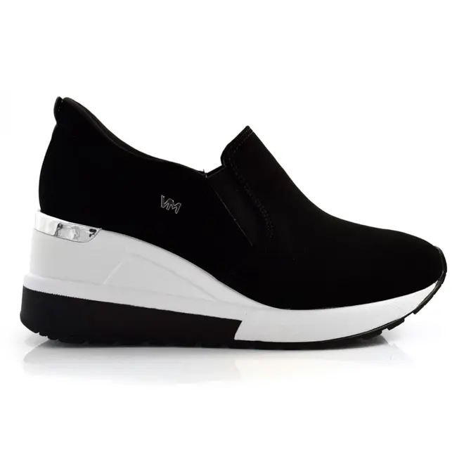 Tênis Anabela Feminino Via Marte Preto 046-002-01