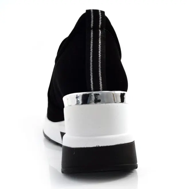 Tênis Anabela Feminino Via Marte Preto 046-002-01
