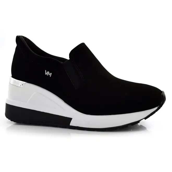 Tênis Anabela Feminino Via Marte Preto 046-002-01