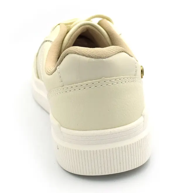 Tênis Casual Feminino Kolosh Creme C4304