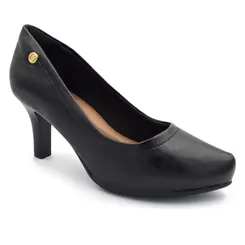 Scarpin de Salto Feminino Comfortflex Preto 2685301