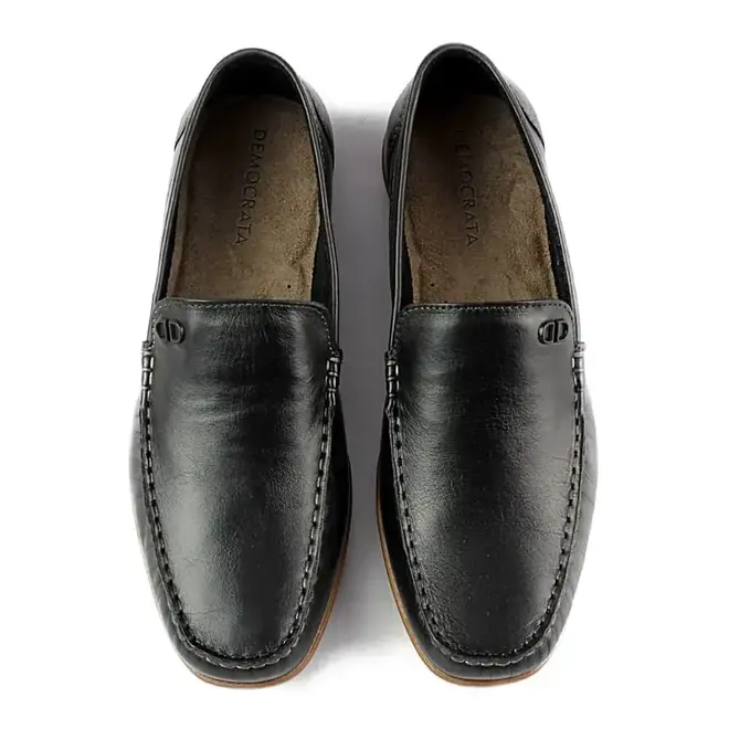 Mocassim Democrata Tag Preto Masculino