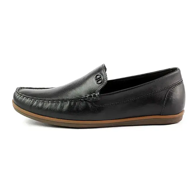 Mocassim Democrata Tag Preto Masculino