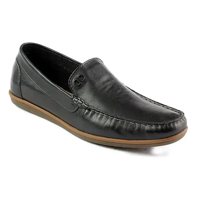 Mocassim Democrata Tag Preto Masculino