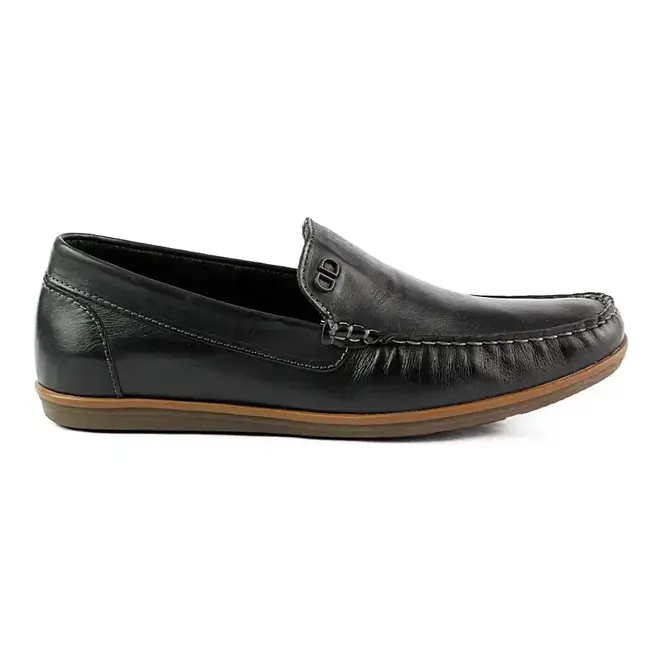 Mocassim Democrata Tag Preto Masculino