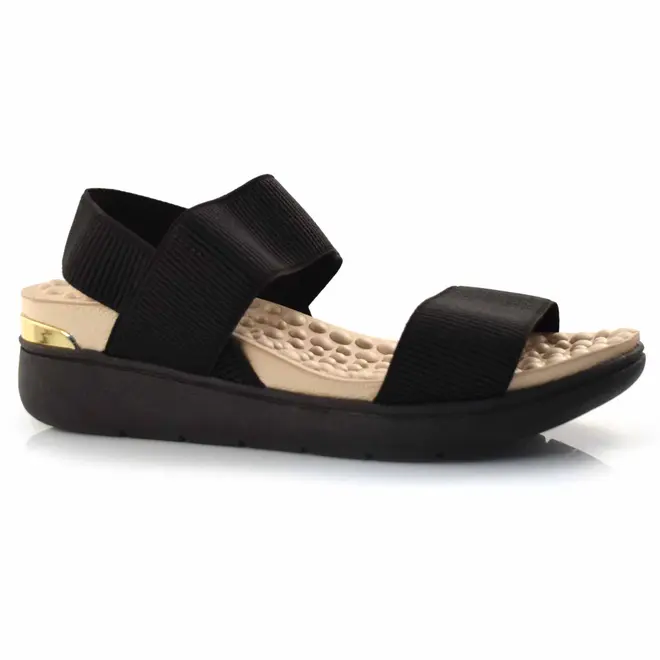 Sandália Anabela Feminina Modare Preto 7151.102.21177