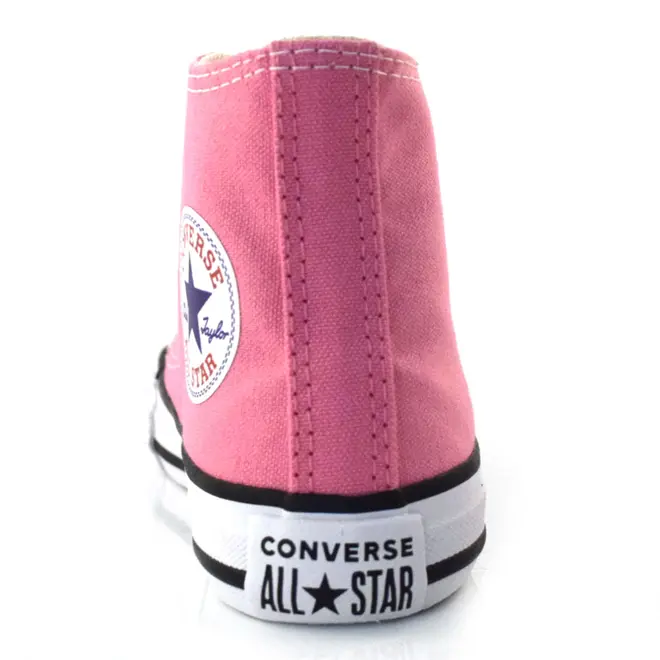 Tênis Infantil Converse de Cano Alto Original Rosa CK00040006