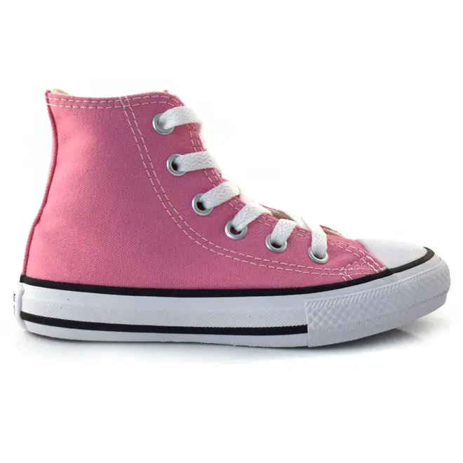 Tênis Infantil Converse de Cano Alto Original Rosa CK00040006