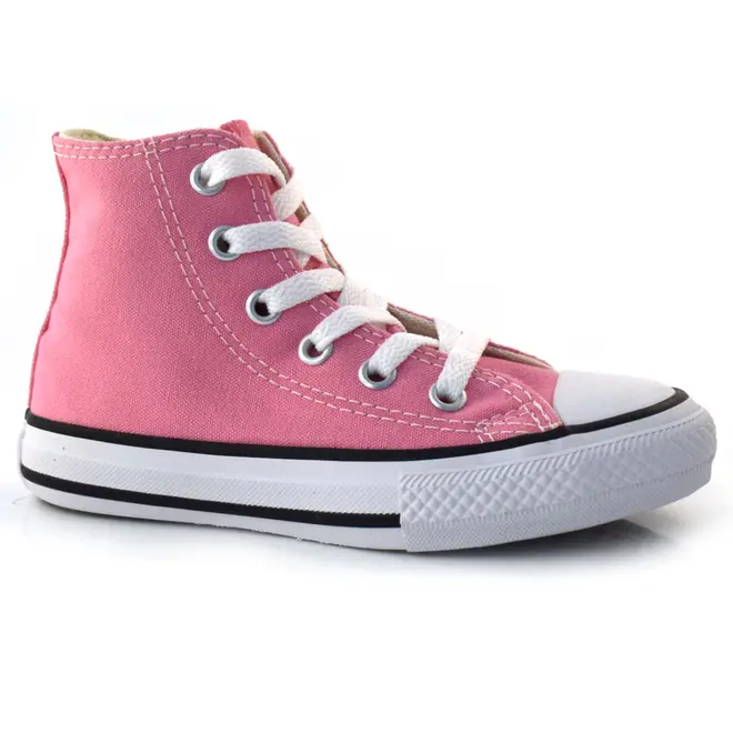 Tênis Infantil Converse de Cano Alto Original Rosa CK00040006