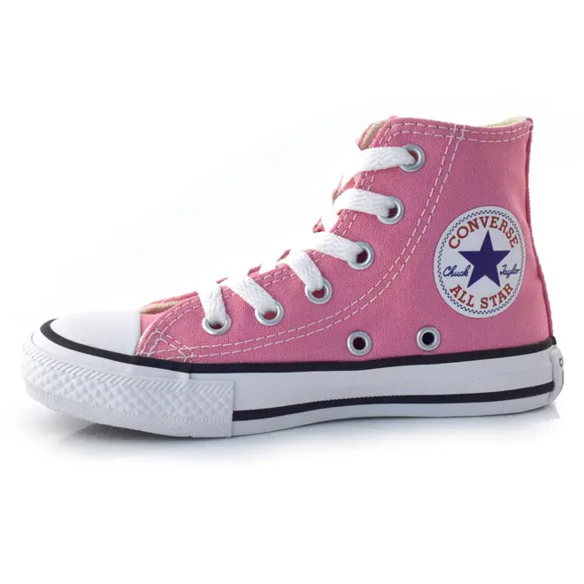 Tênis Infantil Converse de Cano Alto Original Rosa CK00040006