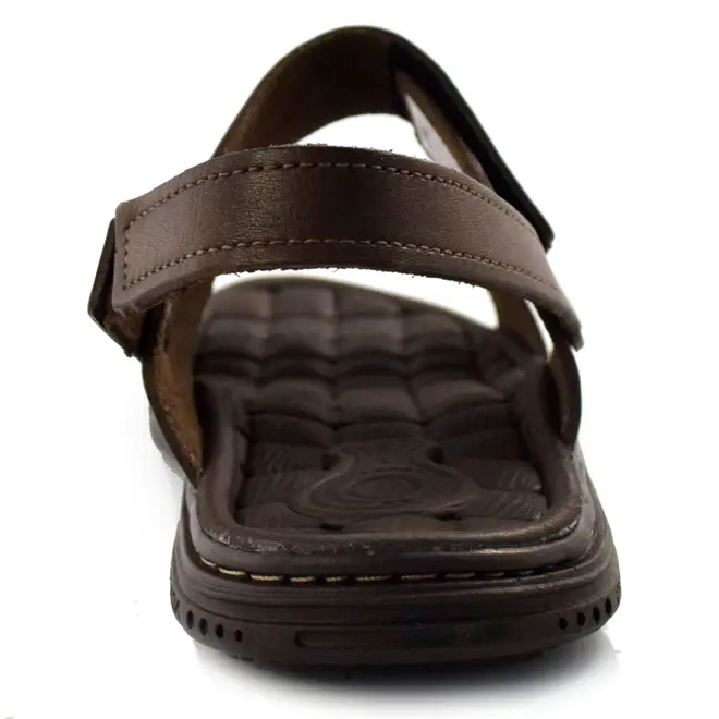 Papete Masculina de Couro Pegada Marrom 131286